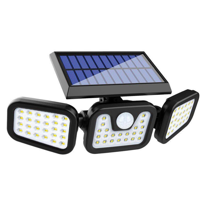 Lampa solară LED COB 150W cu senzor de mișcare, prindere pe perete