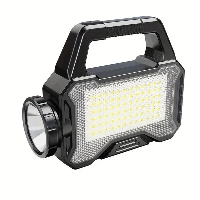 Lanternă Solară Reîncărcabilă cu Încărcare USB - LED/COB Portabilă pentru Camping și Activități Outdoor