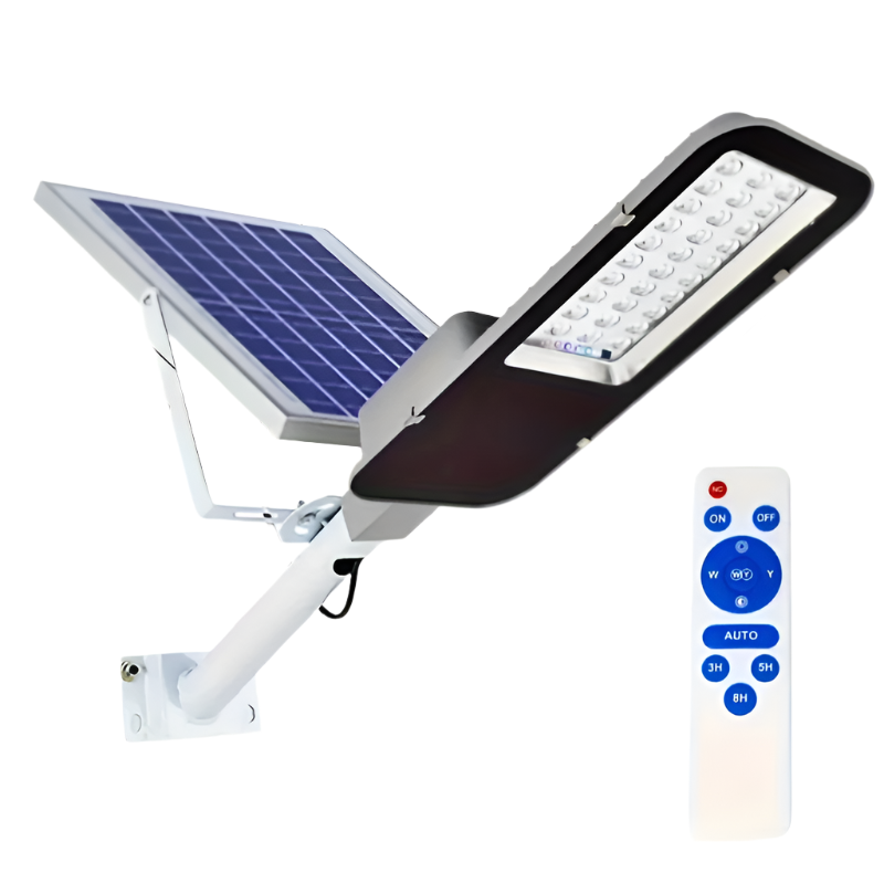 Lumină solară stradală impermeabilă 6000/4000mAh - iluminare eficientă pentru grădină și curte