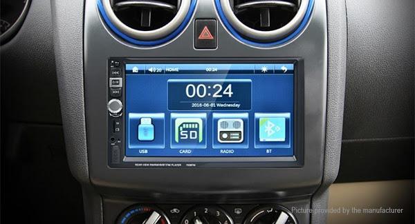 MP5 Player Auto 7 Inch cu Touchscreen, Mirrorlink și Bluetooth