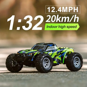 Mașină RC 1:32, viteză 20 km/h, 2.4 Ghz, jucărie electrică pentru toate terenurile