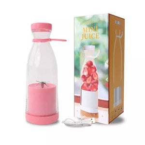 Mini Blender Portabil 420ml cu 6 Lame din Oțel Inoxidabil