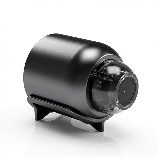 Mini Cameră de Supraveghere WiFi X5, Full HD 1080p, Night Vision, Audio-Video, Ascultare în Timp Real, Negru