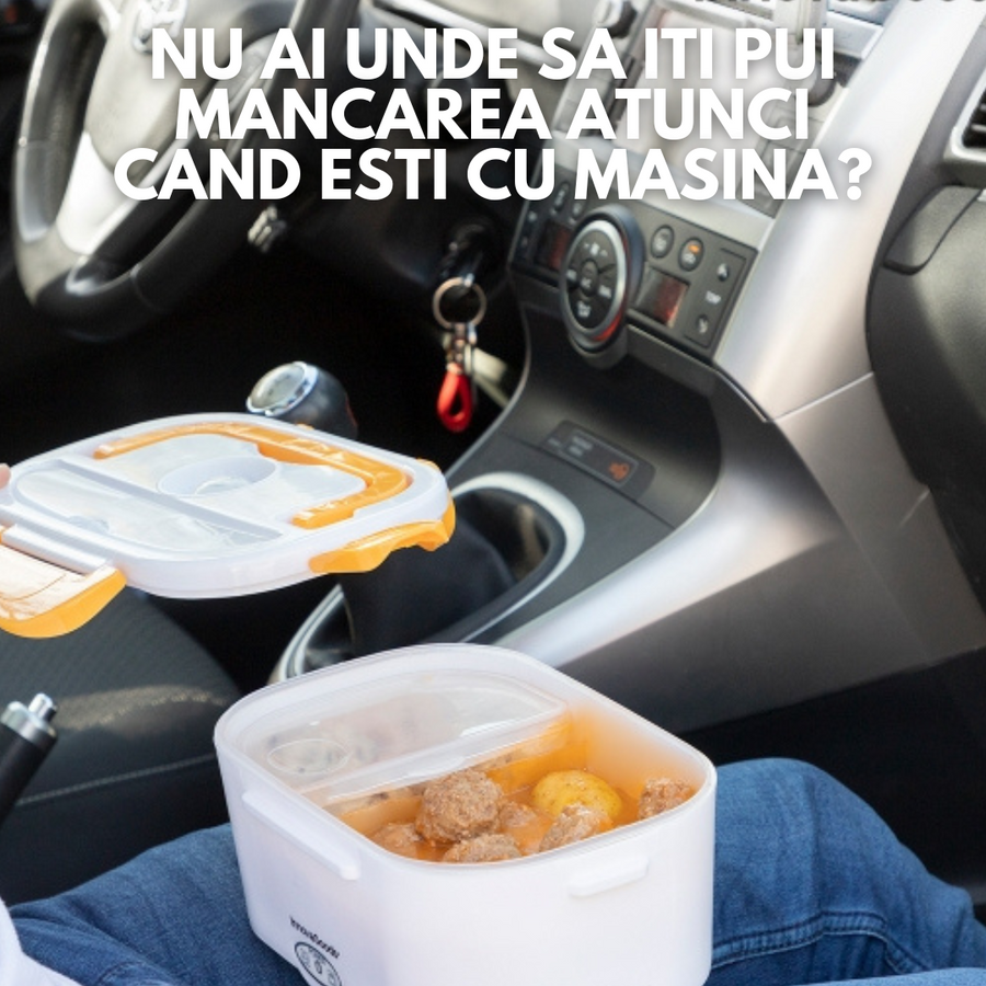 Mini Frigider Auto Portabil, 4L, Cu Alimentare Auto și Normală