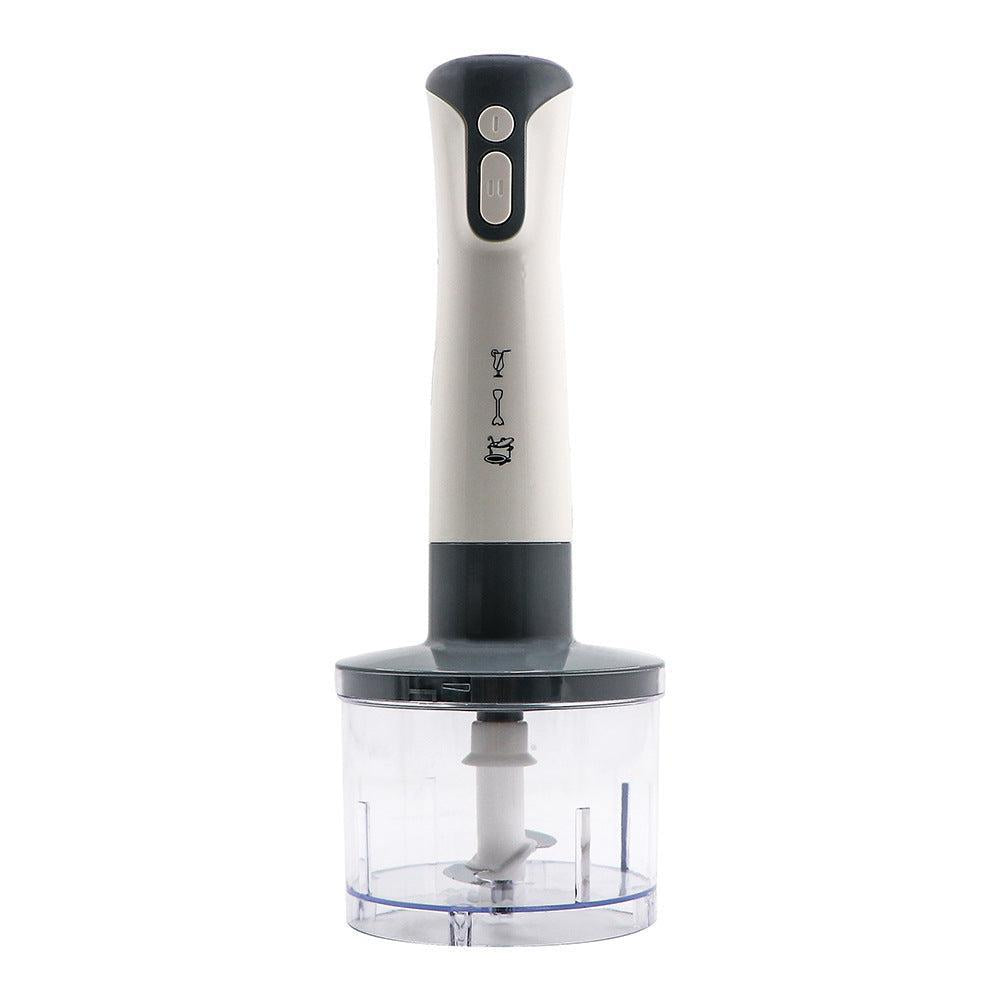 Mixer Vertical 3 în 1 Blender Tocător Inox cu Viteză Reglabilă 600W + Turbo