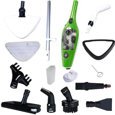 Mop cu Aburi 1300W H2O X10 cu Dezinfectare și Control Jet Abur, Rezervor 400ml