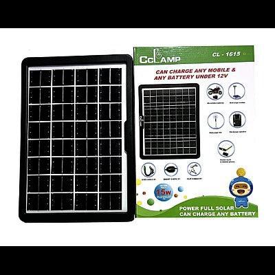 Panou Solar Portabil CcLamp CL-1615, 36,5x25 cm, Porturi USB