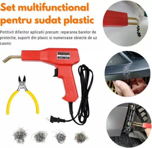 Pistol pentru Sudat Plastic 50W, Design Ergonomic, Încălzire Rapidă