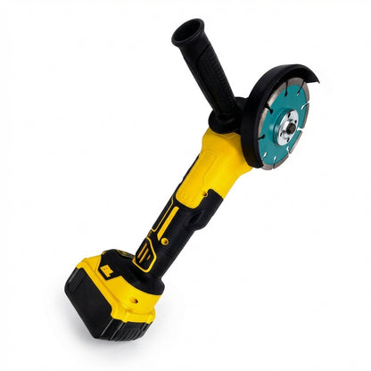 Polizor Unghiular (Flex) pe Acumulator 36V Deustch Meister - Set Complet cu 2 Baterii 5Ah, Disc 125mm & Cutie Transport