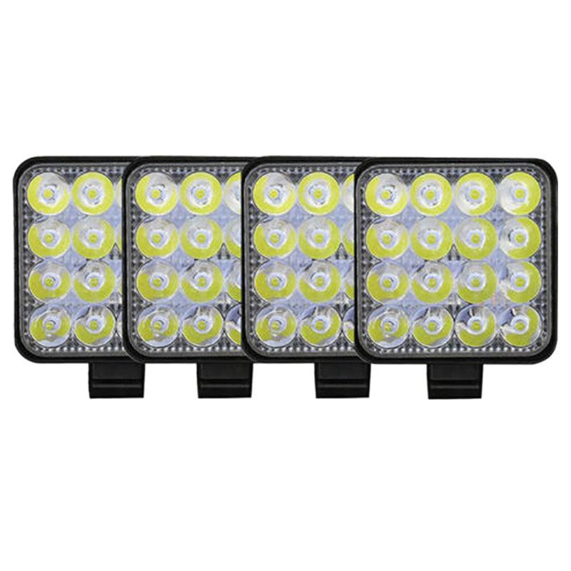 Proiector LED auto offroad 48W, rezistent și durabil pentru orice condiții