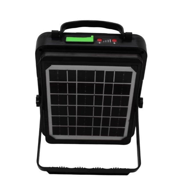 Proiector Solar HighPower 300W cu 200 LED-uri SMD, IP66, Încărcare Telefon, 4 Tipuri de Iluminare