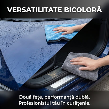 Prosop Auto Profesional din Microfibră pentru Uscare, 90x70 cm, Absorbție Extremă, Delicat cu Vopseaua