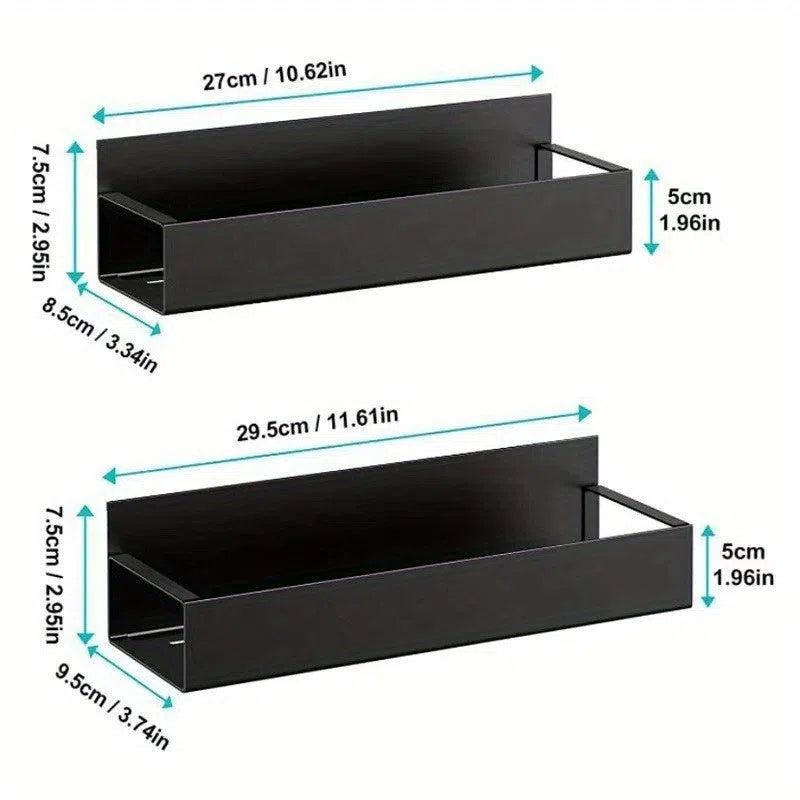 Raft magnetic multifuncțional pentru frigider și mașină de spălat, organizator de depozitare lateral