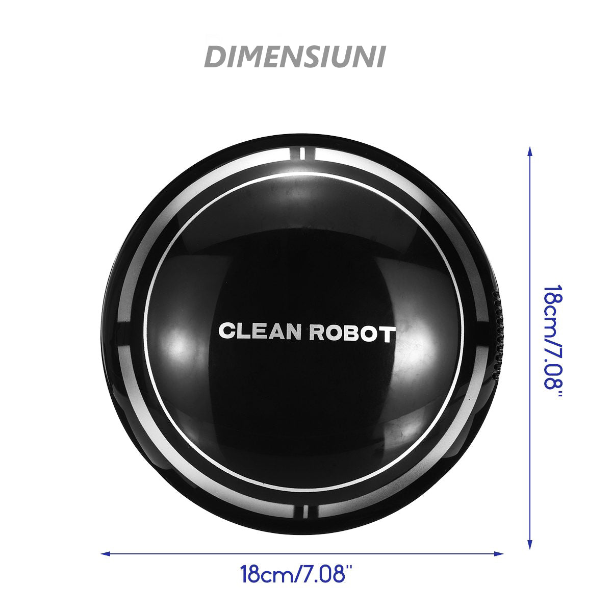 Robot Inteligent Universal de Curățat, 3.6V, 1800mAh, Sweep Robot