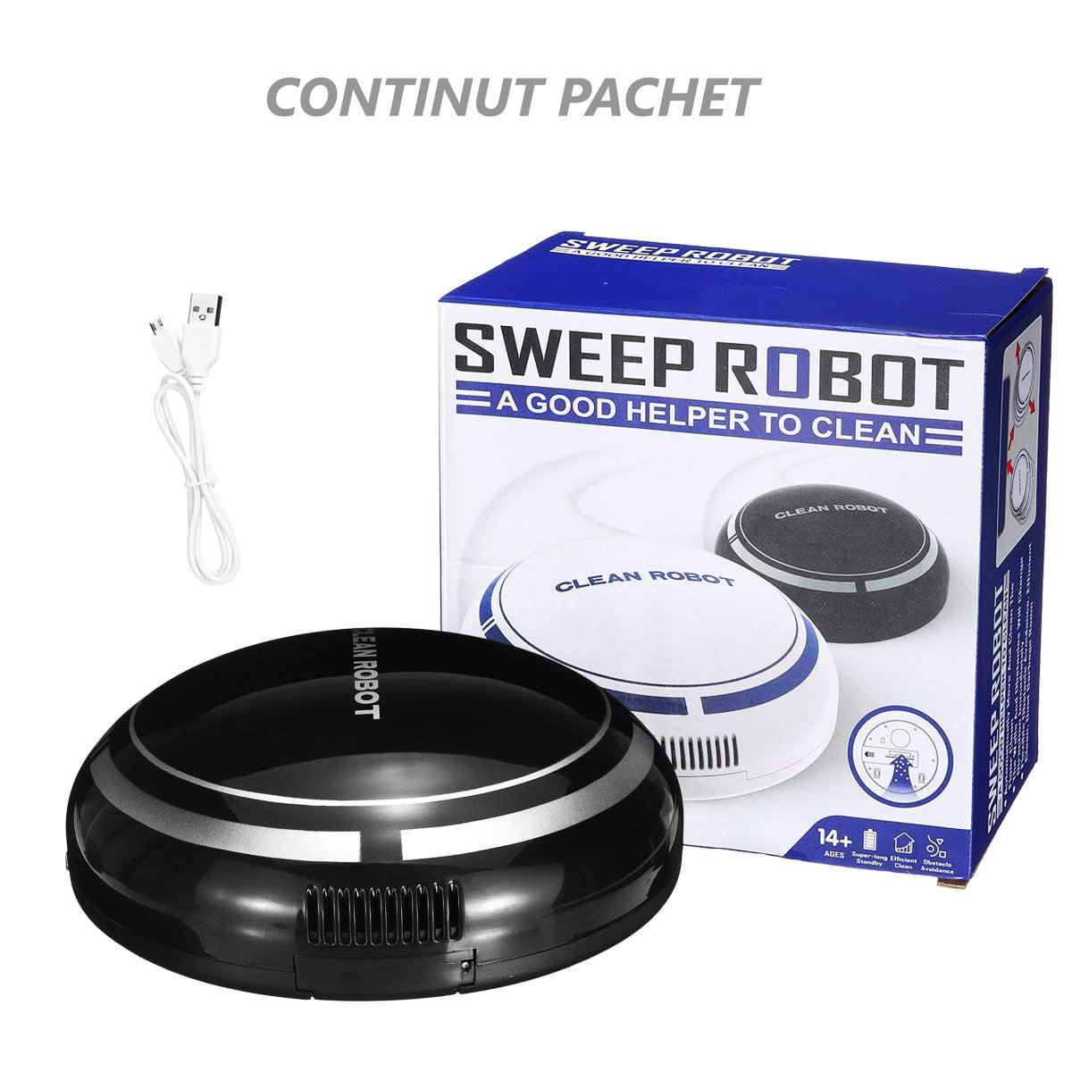 Robot Inteligent Universal de Curățat, 3.6V, 1800mAh, Sweep Robot