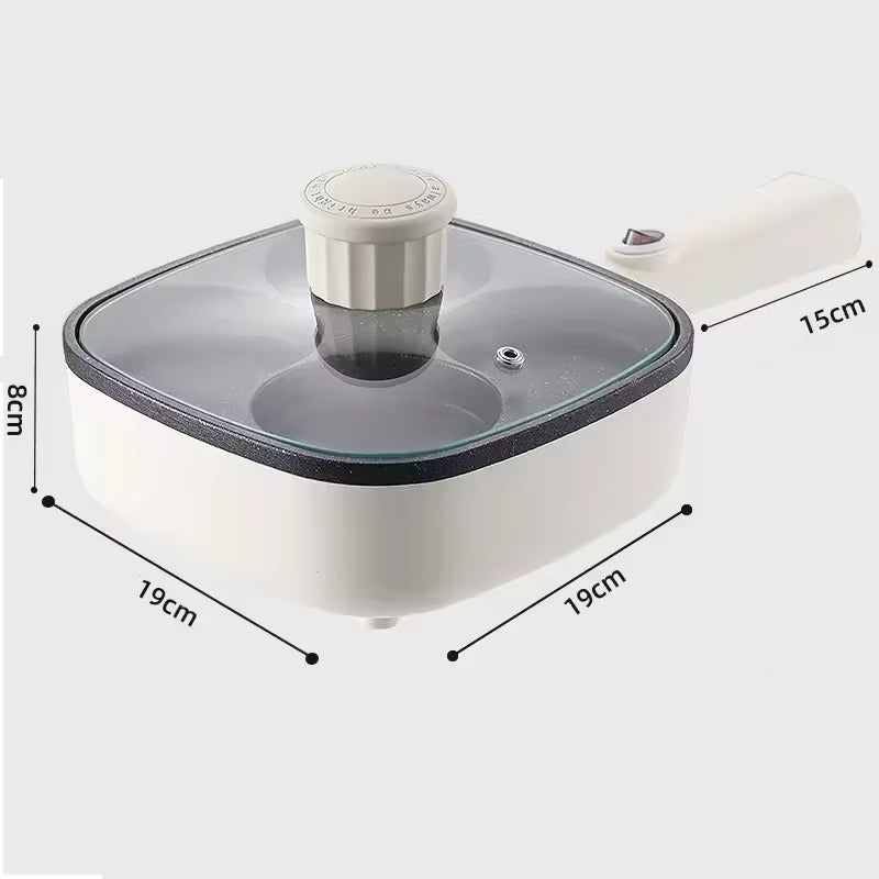 Tigaie Electrică Mic Dejun a la Paris pentru Ouă Ochiuri Perfecte 500W