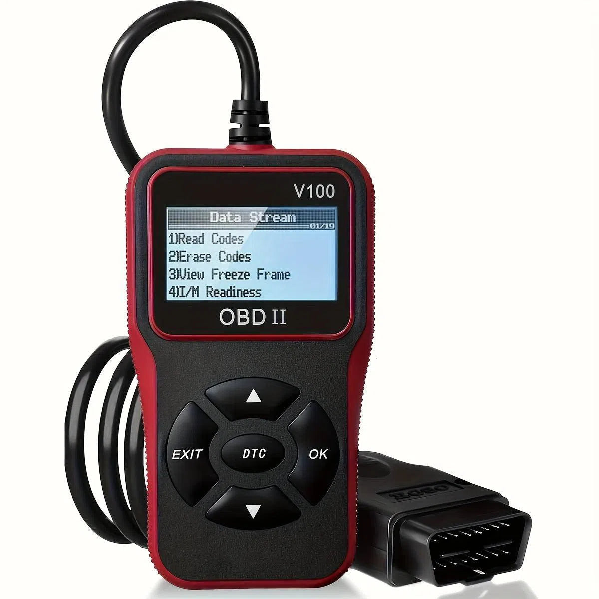 Scanner de Diagnostic OBD2 pentru Mașină - Cititor de Coduri de Eroare Motor și Tester de Baterie