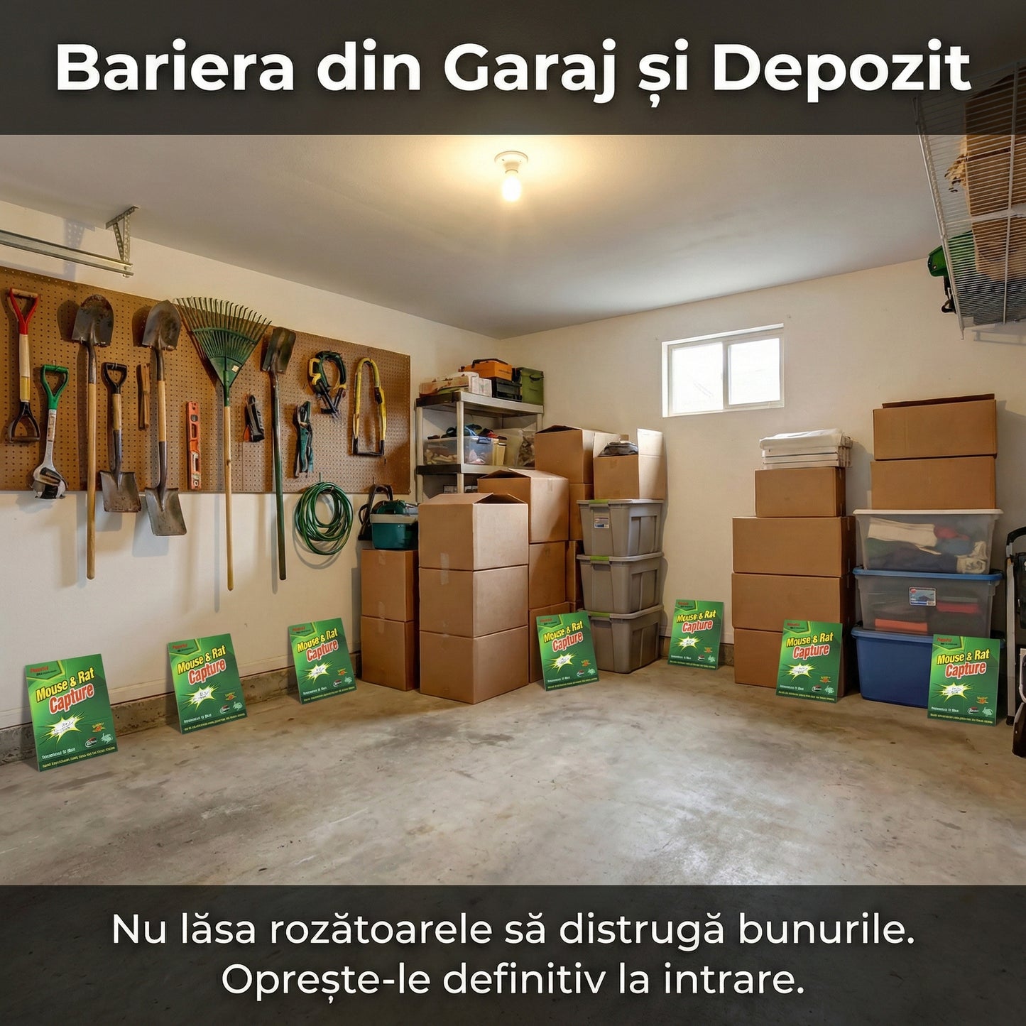 Set 10 Capcane cu Lipici pentru Șoareci și Șobolani, Adeziv Puternic cu Atractant, Non-Toxice, Siguranță pentru Casă și Depozite