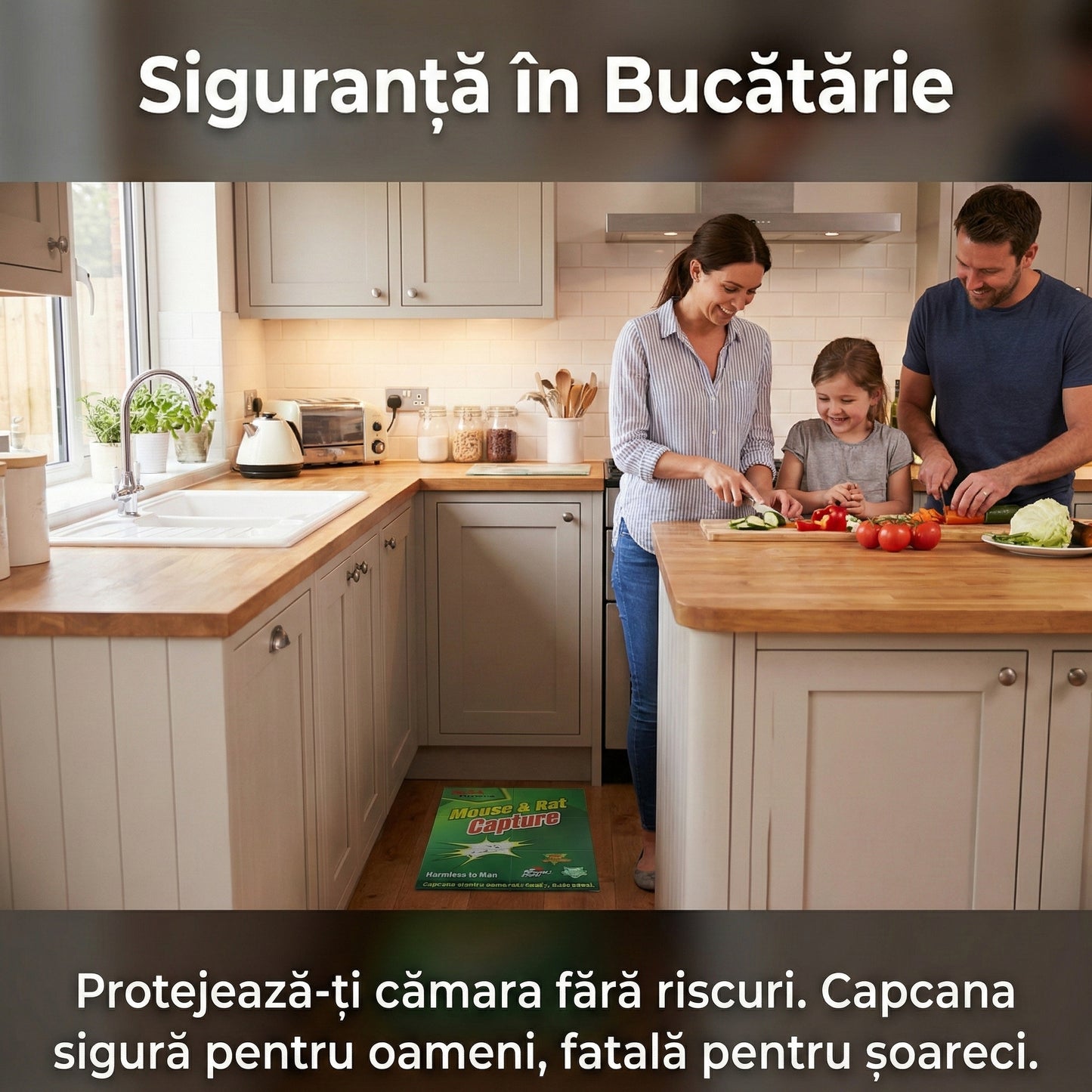 Set 10 Capcane cu Lipici pentru Șoareci și Șobolani, Adeziv Puternic cu Atractant, Non-Toxice, Siguranță pentru Casă și Depozite