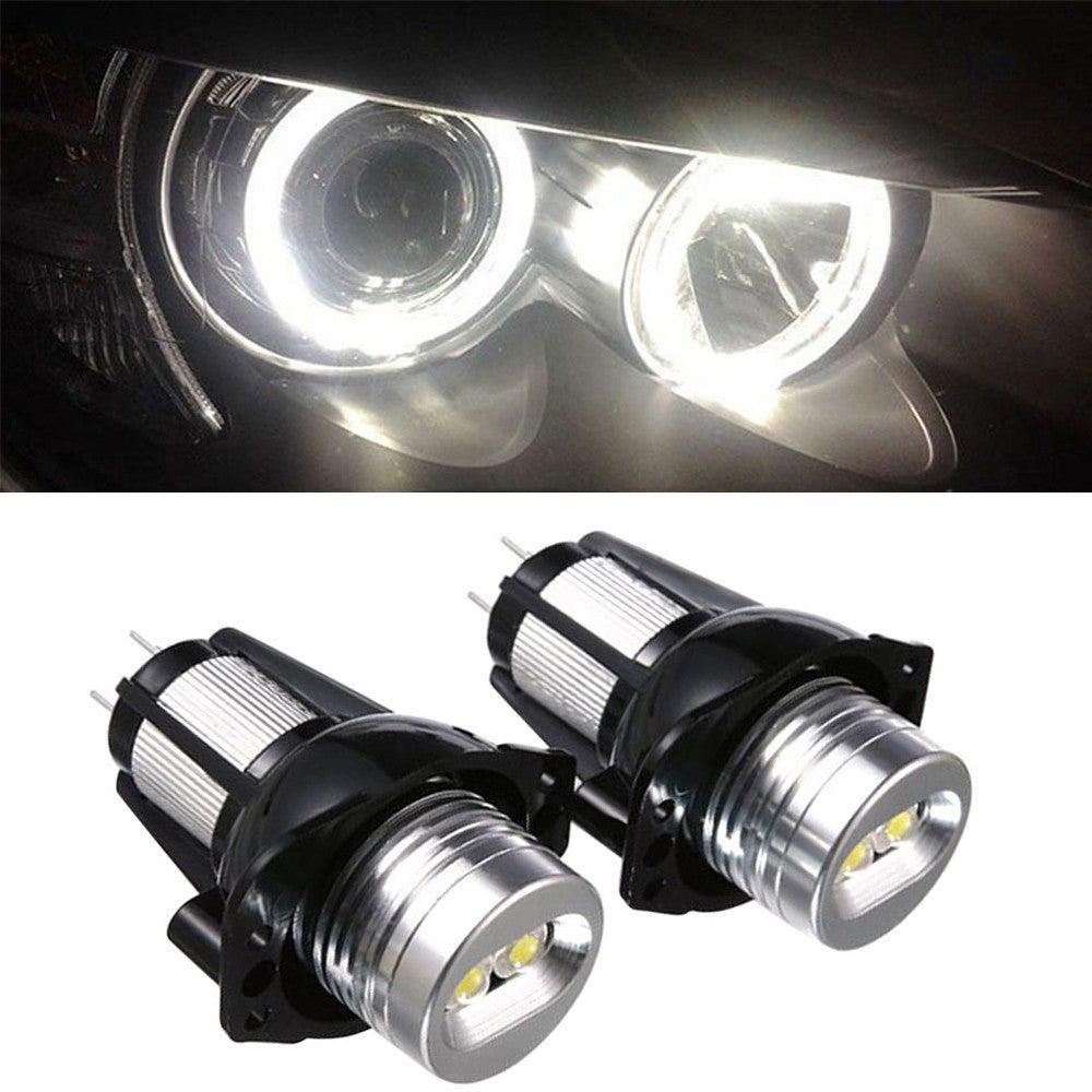 Set 2 Bucăți LED Marker Angel Eyes BMW E90 (2005-2008), 6W, Alb Rece 6500K