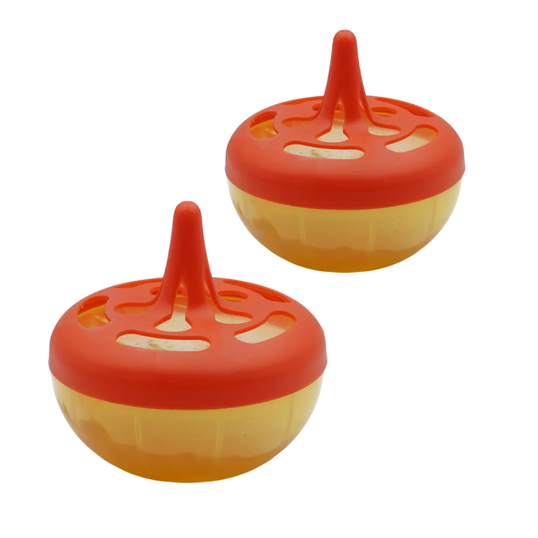 Set 2 Capcane Anti-Muște Fly Lure Box cu Gel Atractant, Non-Toxice, Eliminare Rapidă, Ideal pentru Bucătărie și Terase