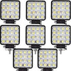 Set 8 Proiectoare 16 LED 48W auto OFF-ROAD, IP 67