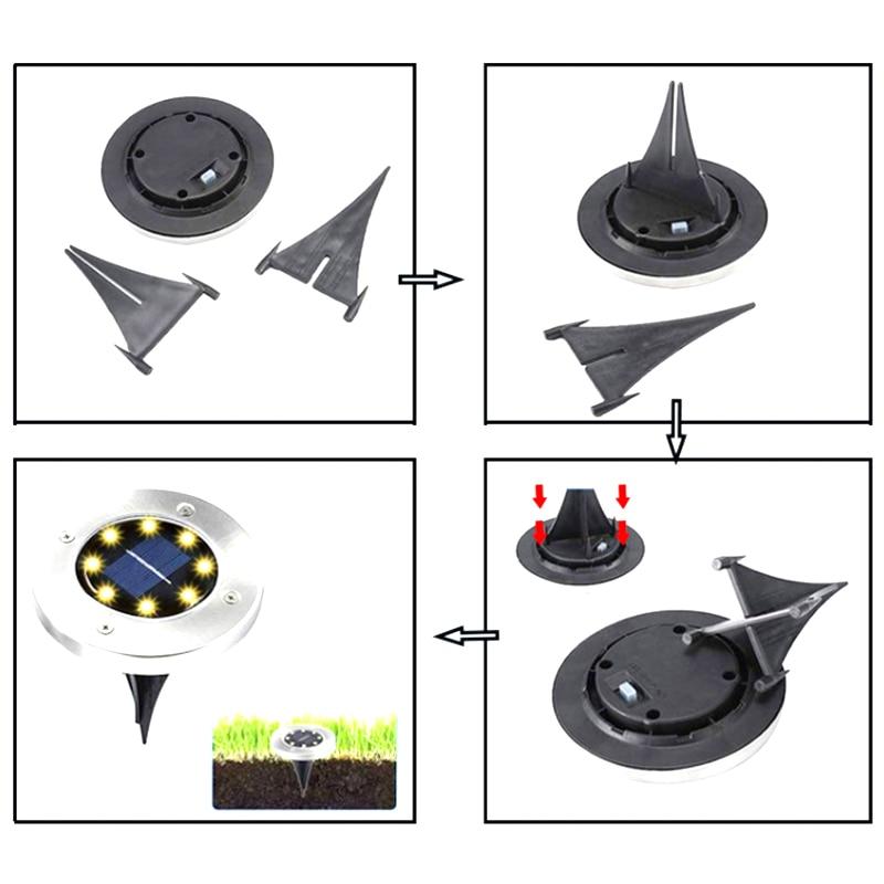 Set Lămpi Solare LED Deco Garden - Iluminare Plăcută pentru Grădină și Exterioare