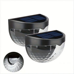 Set Lumini Solare pentru Gard și Terasă - 6/4/2 Pachete, Iluminat Decorativ pentru Perete, Curte și Garaj