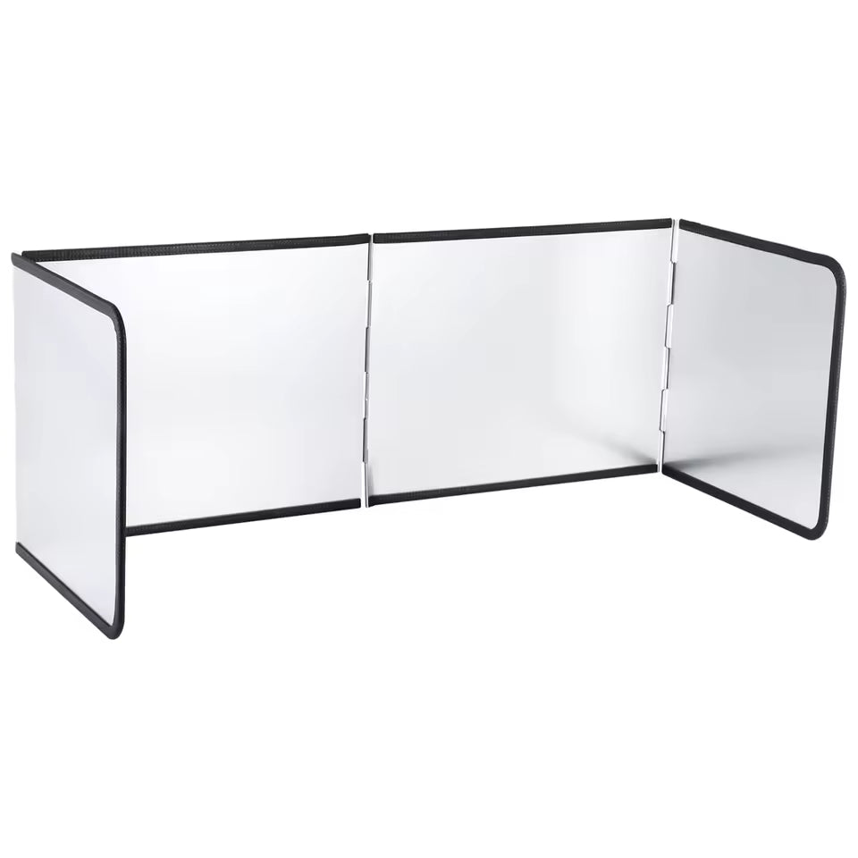 Panou Protecție Anti-Stropire Aragaz cu 4 Laturi, Pliabil, Fier Galvanizat, 77 x 30 cm