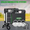 Sistem Generator Solar Portabil NITEK cu LED și Baterie Litiu 6000mAh