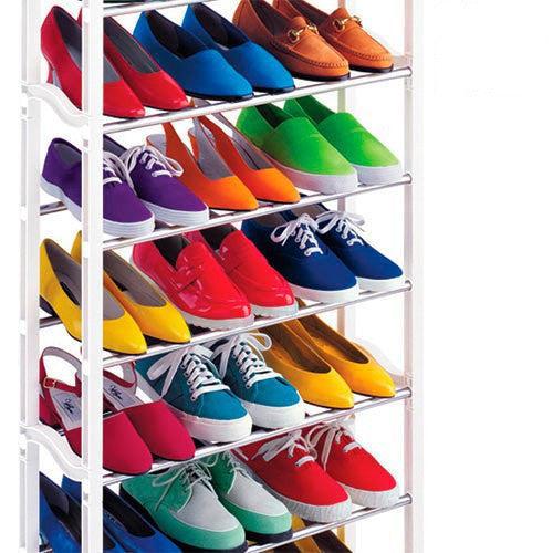 Suport Pantofi Amazing Shoe Rack, 10 Rafturi, Capacitate 30 Perechi