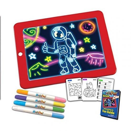 Tableta de Desen Magic Pad cu 8 Efecte Luminoase