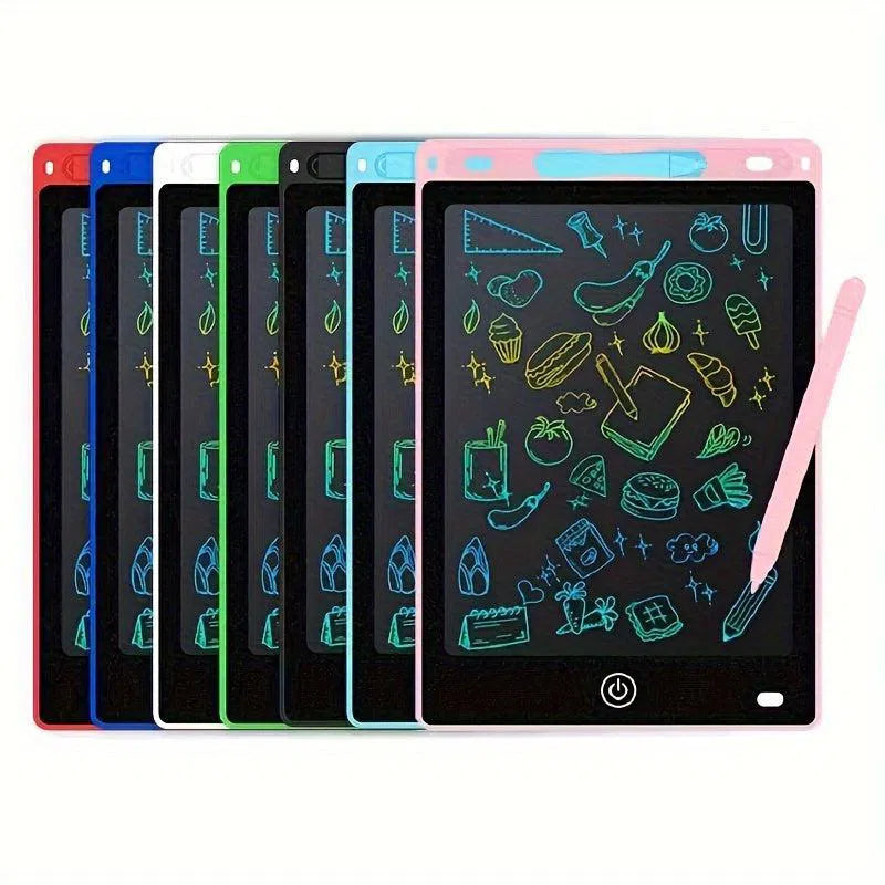 Tabletă de scris LCD cu ecran colorat pentru desen și scris, cadou educativ