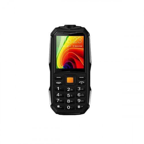 Telefon Militar 2800 mAh, Dual SIM, FM Radio, Lanternă, Verde-Gri