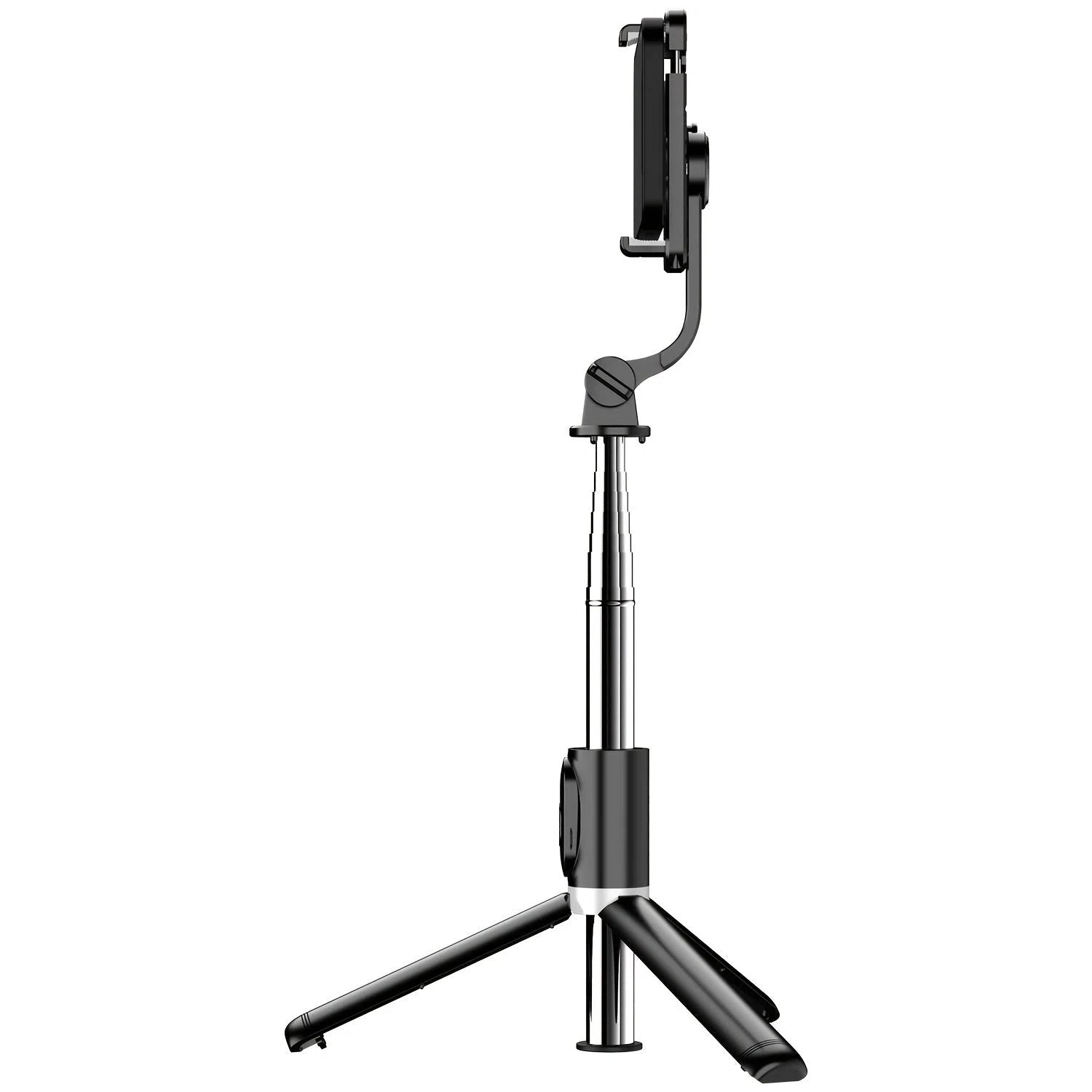 Trepied selfie stick de 40" pentru telefon, extensibil și multifuncțional, cu telecomandă wireless și rotire la 360°