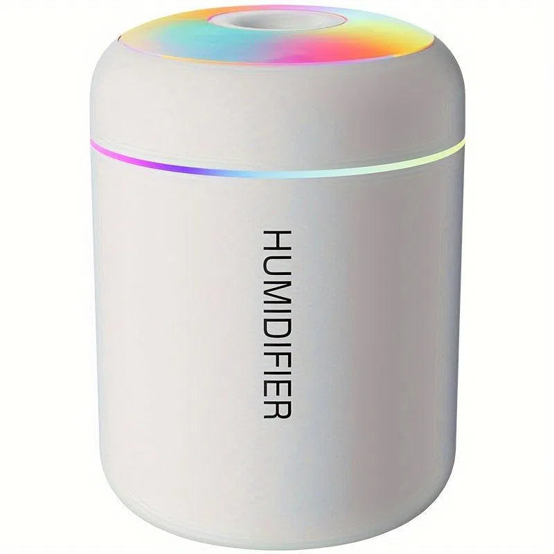 Umidificator Compact 180ml cu USB și Lumini Colorate - Aromaterapie pentru Casă și Mașină