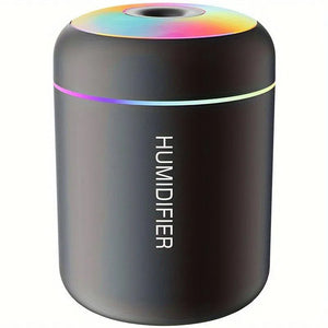 Umidificator Compact 180ml cu USB și Lumini Colorate - Aromaterapie pentru Casă și Mașină