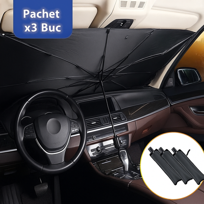 Set 3 Umbrele Tip Parasolar Ușor de Folosit Dimensiuni: 140 cm x 65 cm