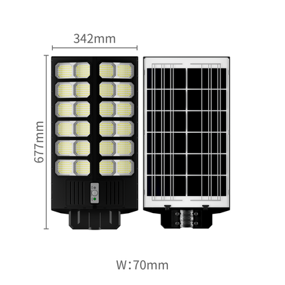 Lampă Solară LED Dubla 2400W 2000W 1600W Quanthex cu Telecomandă și Suport Metalic
