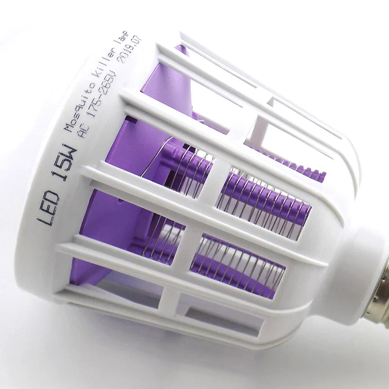 Set 4 bucăți | Bec LED UV Anti-Țânțari 15W Long Life