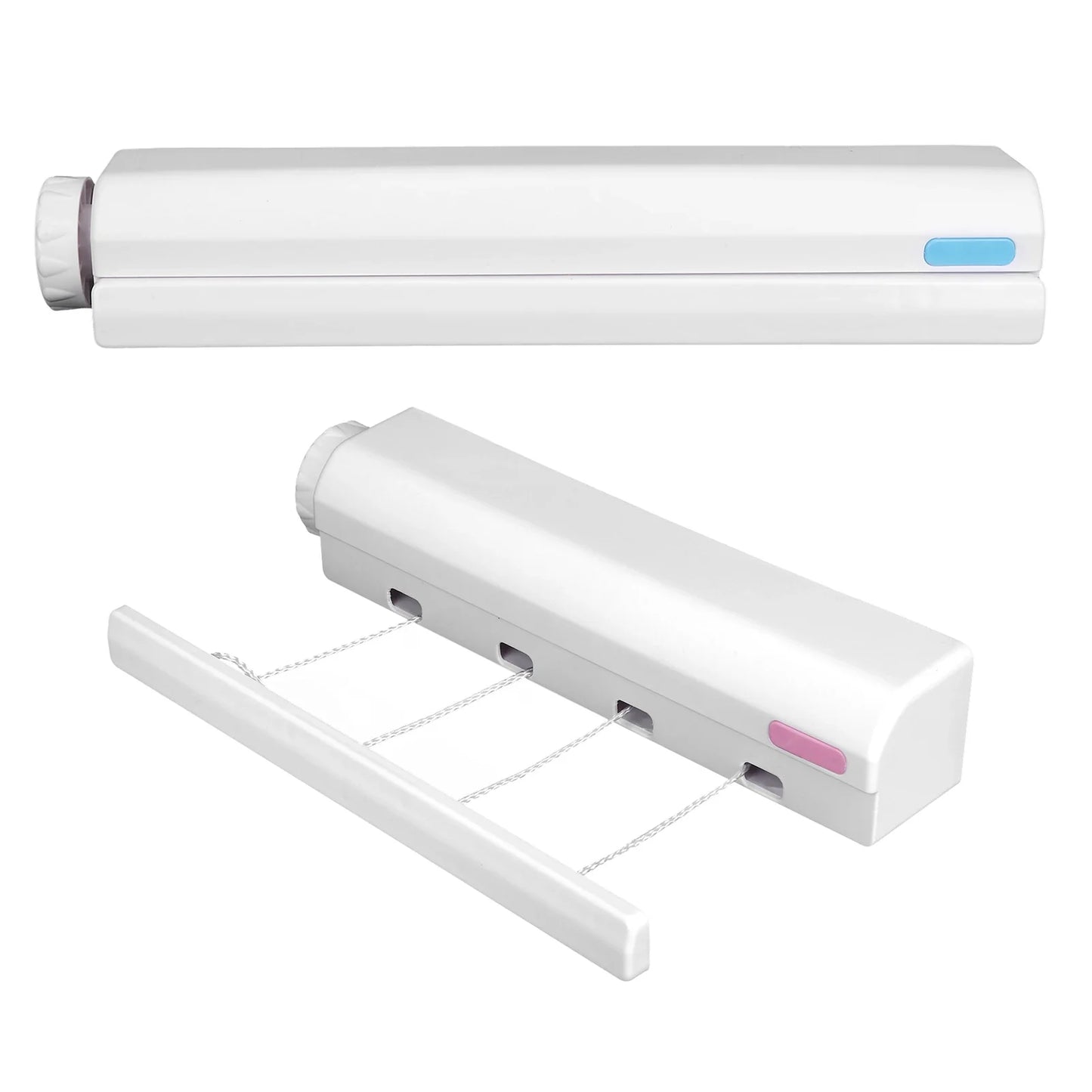 Uscător de Rufe Retractabil Lungime 3 metri cu 4 Sfori