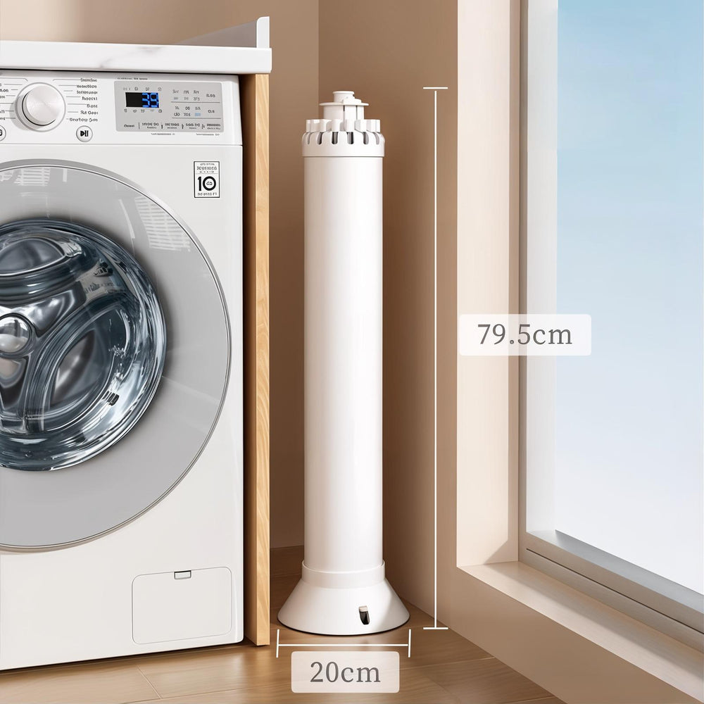 Uscător de Rufe tip Trepied, Pliabil și Compact, cu 16 Brațe Rotative, pentru Interior și Exterior, 125 cm