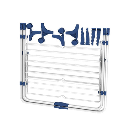 Uscător Profesional Dublu Pliabil cu 3 Etaje Suporta 40 kg , 137 cm * 66cm  * 72 cm