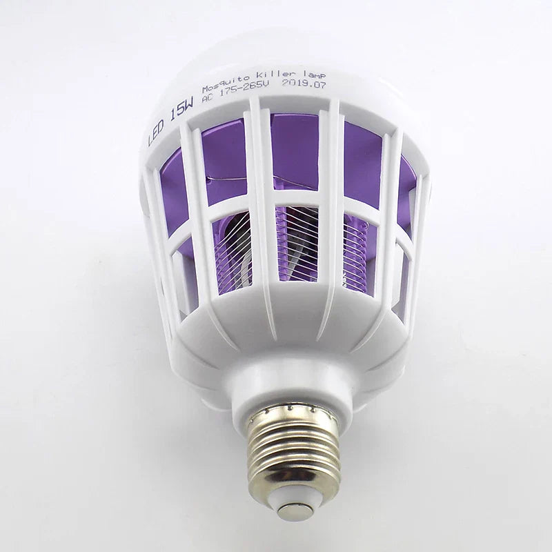 Set 4 bucăți | Bec LED UV Anti-Țânțari 15W Long Life