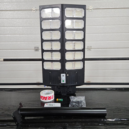 Lampă Solară Dublă Quanthex, 2000W + Telecomandă si Kit Montaj