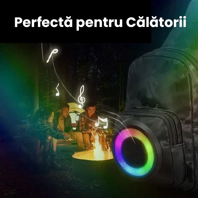 Geantă Multifuncțională 3 în 1 cu Boxă și Funcție de Power Bank, Impermeabilă