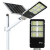 Set Complet Lampă Solară Quanthex 400W/300W, Stâlp, Kit Montaj și Telecomandă