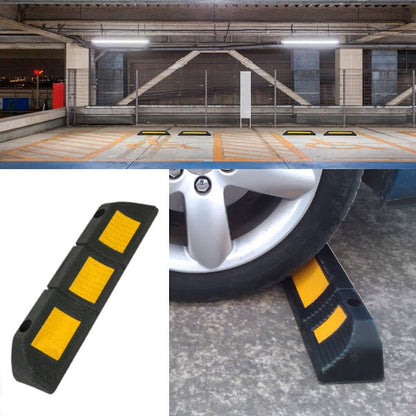 Set 2 Opritoare Roti Auto Reflectorizant, pentru Locul de Parcare sau Blocare Roti