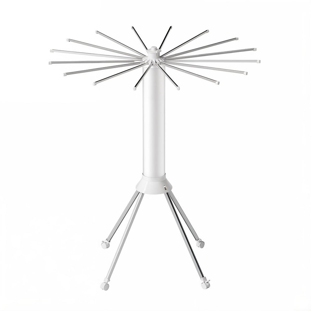 Uscător de Rufe tip Trepied, Pliabil și Compact, cu 16 Brațe Rotative, pentru Interior și Exterior, 125 cm