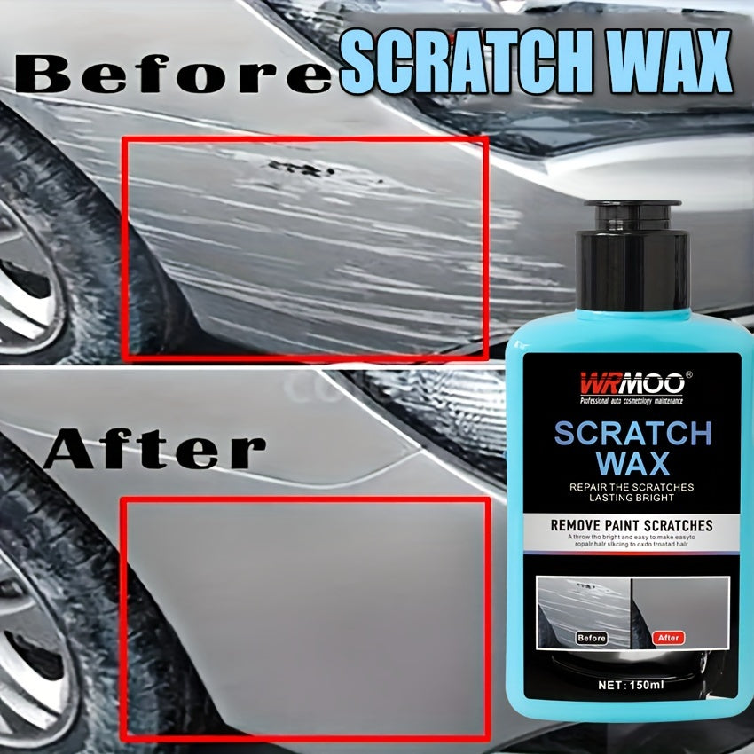 Cear de restaurare a vopselei auto WRMOO Scratch pentru reparare rapid i mbuntirea strlucirii elimin zgrieturile i vortexurile pentru toate culorile vopselei strlucire de lung durat aplicare uoar  150ml